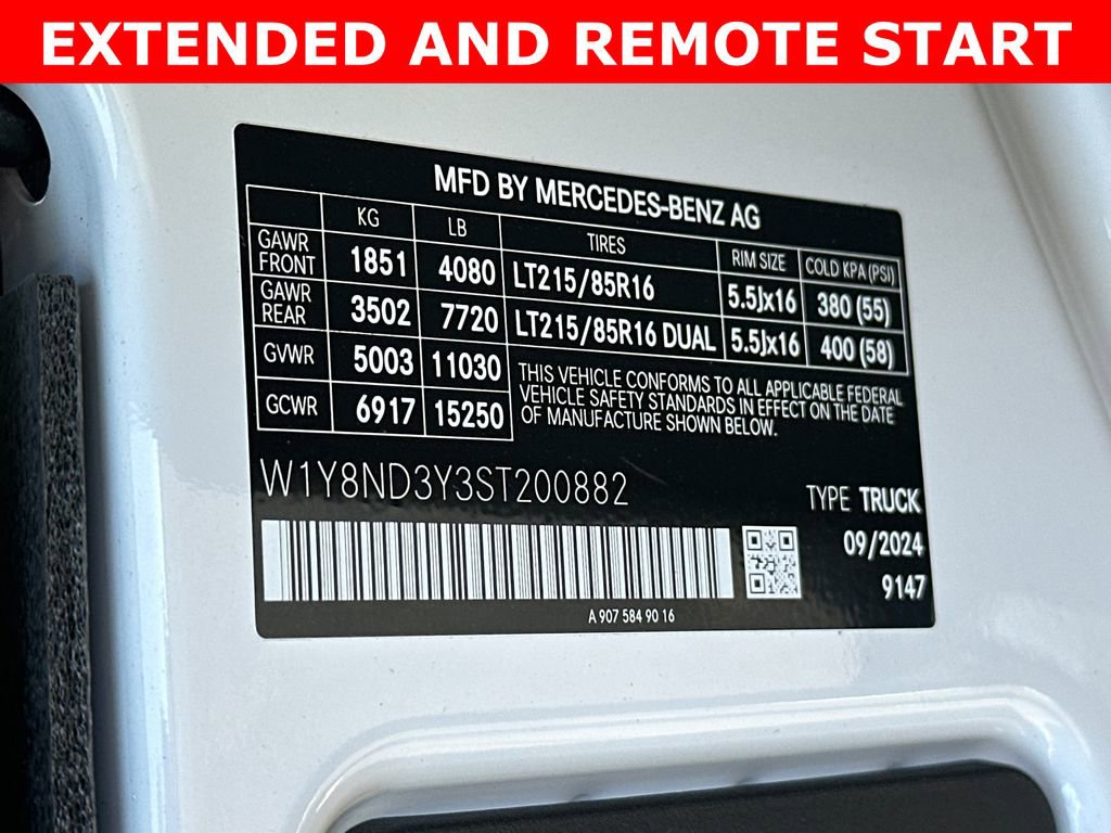 Used 2025 Mercedes-Benz Sprinter 3500 image 9