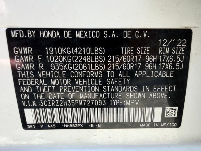 Used 2023 Honda HR-V LX image 42