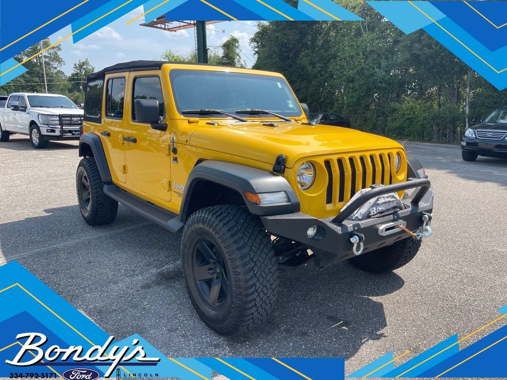 Used 2019 Jeep Wrangler Unlimited Sport S AWD/4WD image 1