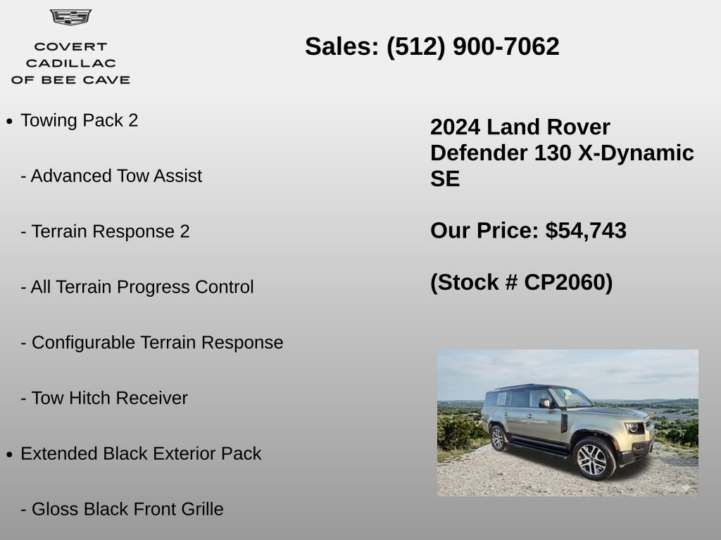 Used 2024 Land Rover Defender 130 X-Dynamic SE image 6