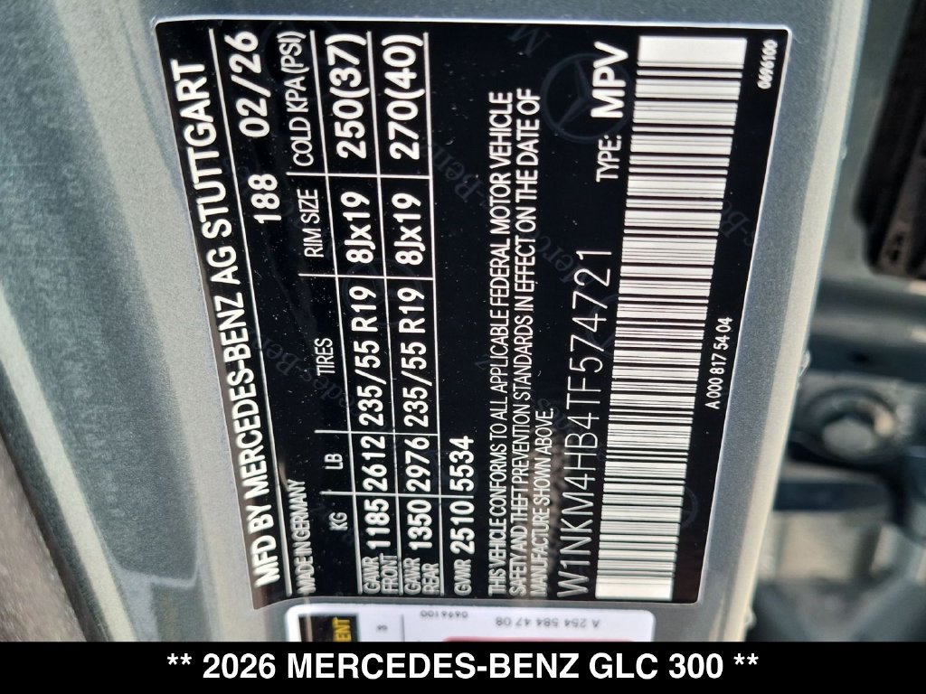 Certified 2026 Mercedes-Benz GLC 300 4MATIC image 30