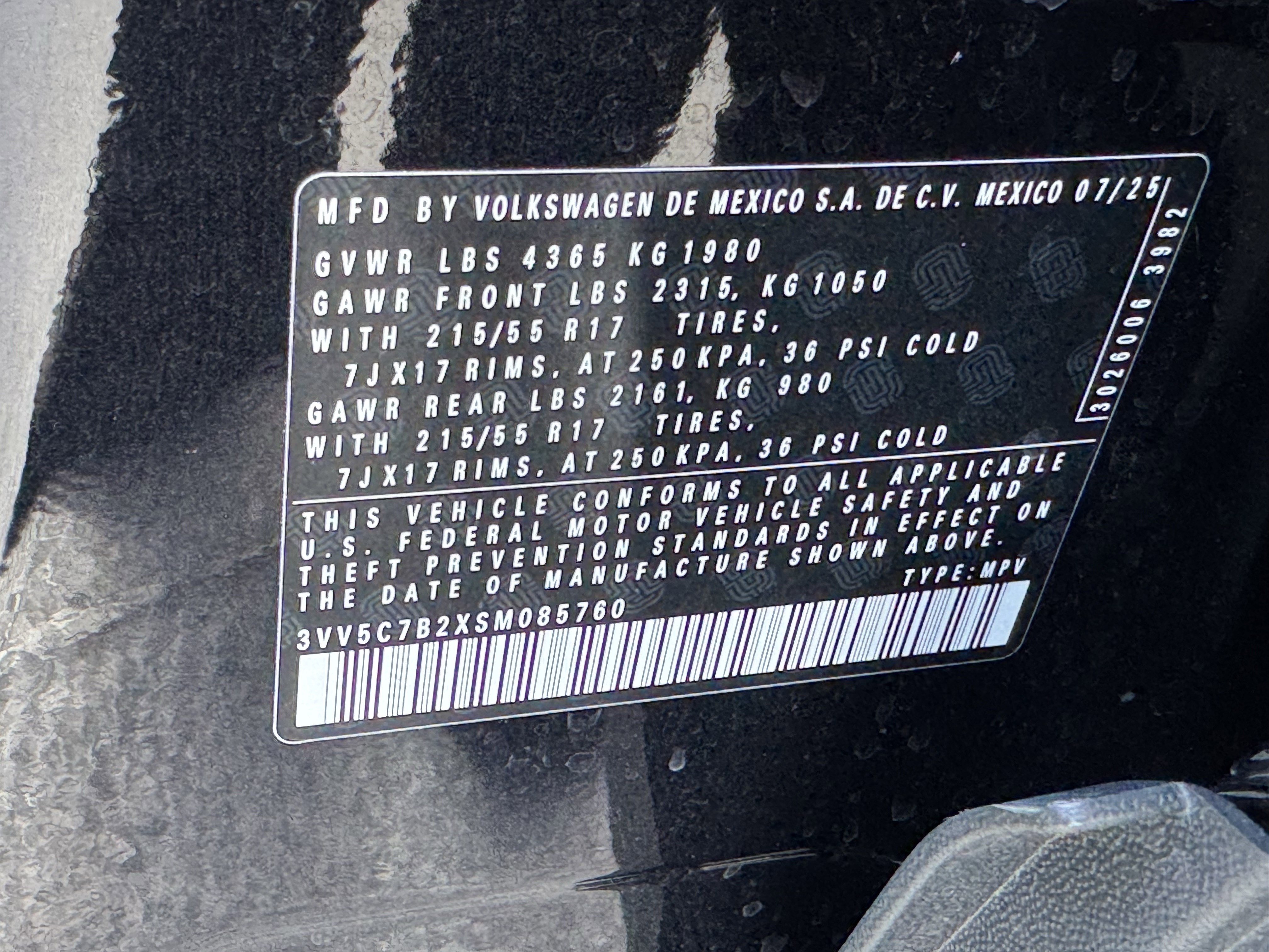 Used 2025 Volkswagen Taos S FWD image 36