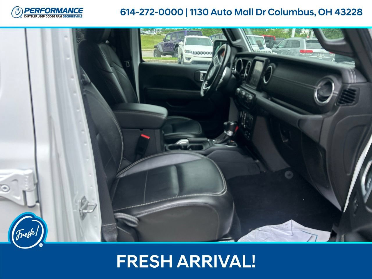 Used 2021 Jeep Wrangler Unlimited Sahara w/ Uconnect 4C Nav & Sound Group AWD/4WD image 16