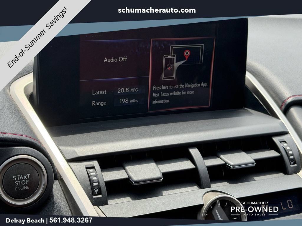 Used 2020 Lexus NX 300 F Sport w/ F Sport Premium Package FWD image 21