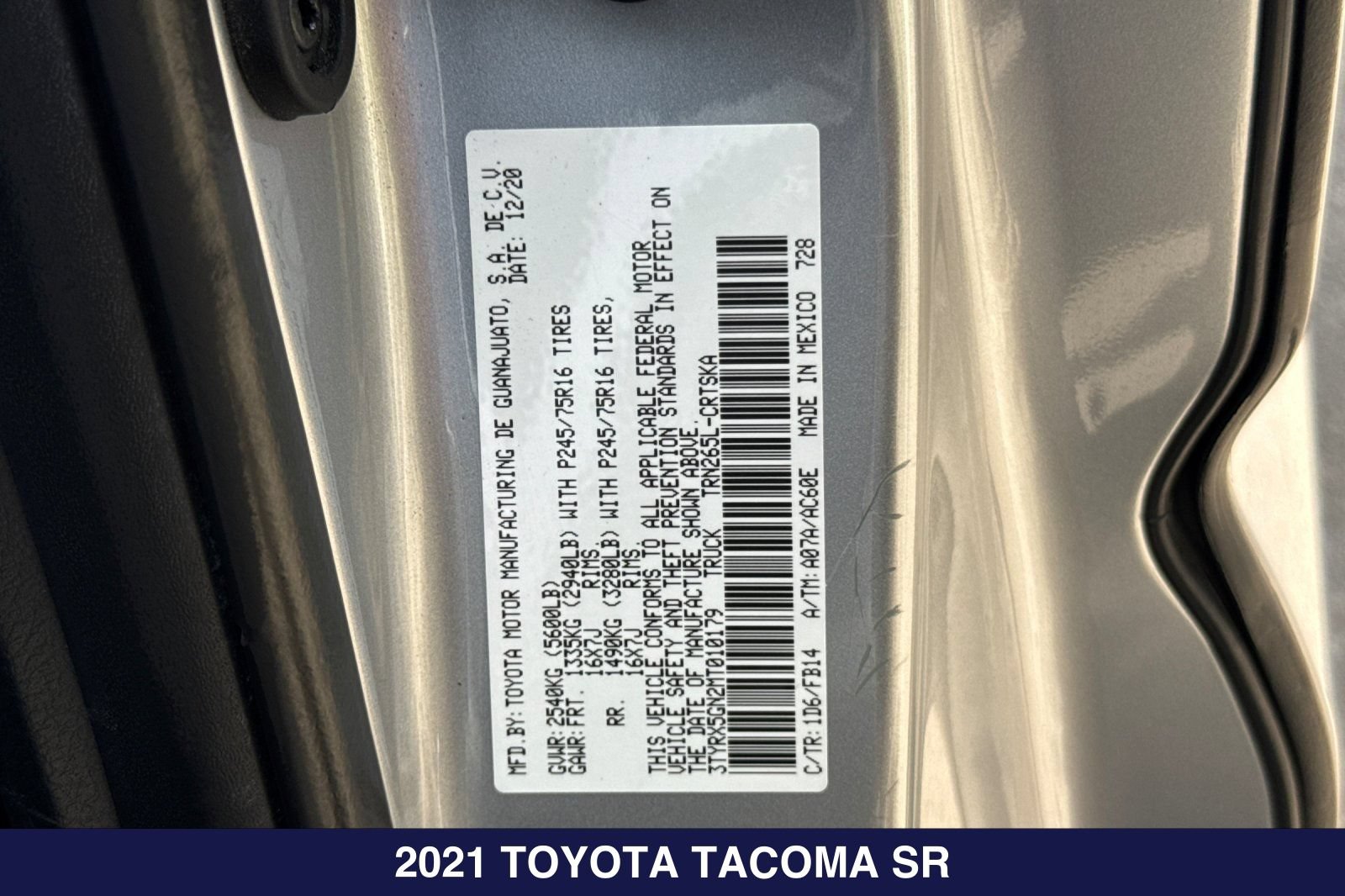 Used 2021 Toyota Tacoma SR w/ SR Convenience Package RWD image 27