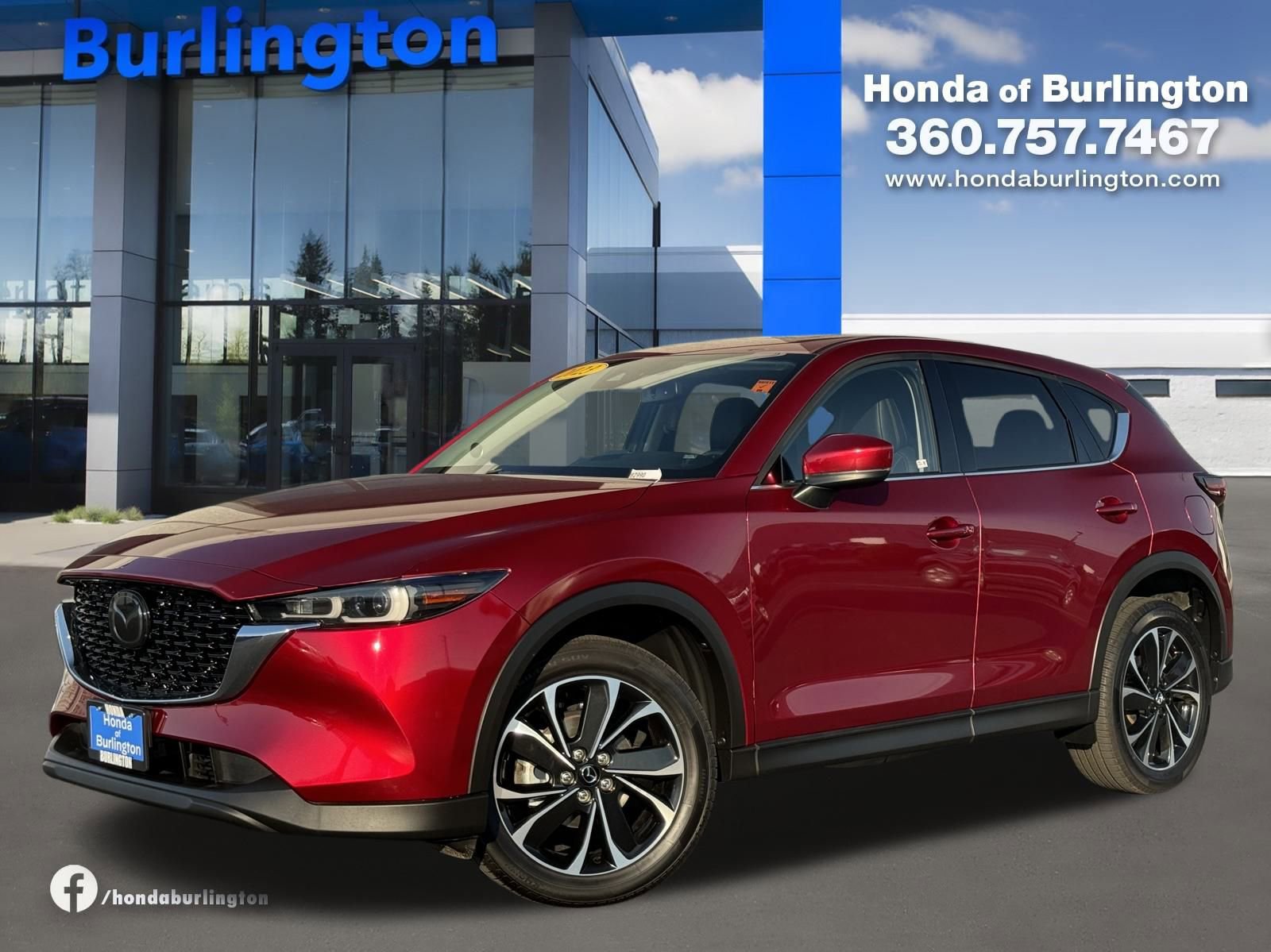 Used 2023 MAZDA CX-5 AWD 2.5 S w/ Premium Plus Pkg image 1