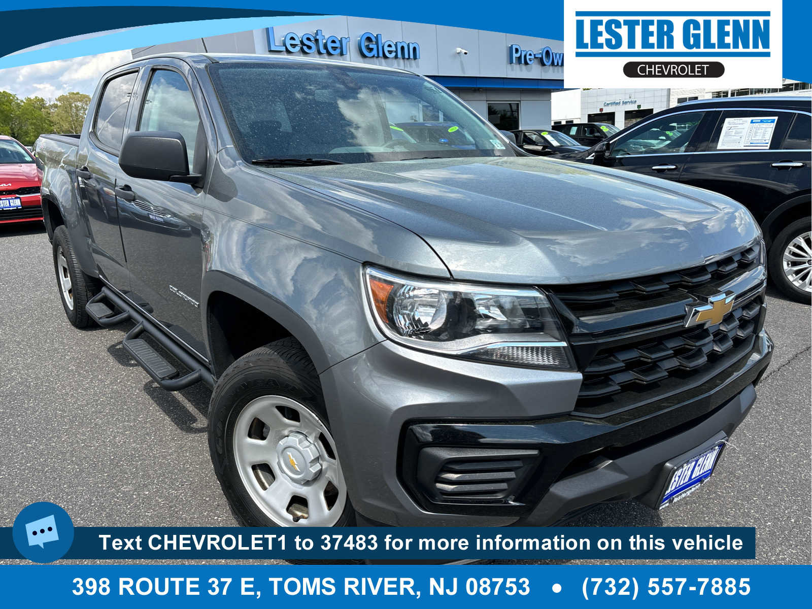 Certified 2022 Chevrolet Colorado W/T w/ WT Convenience Package AWD/4WD image 1