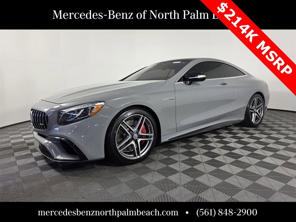 Used 2020 Mercedes-Benz S 63 AMG 4MATIC Coupe