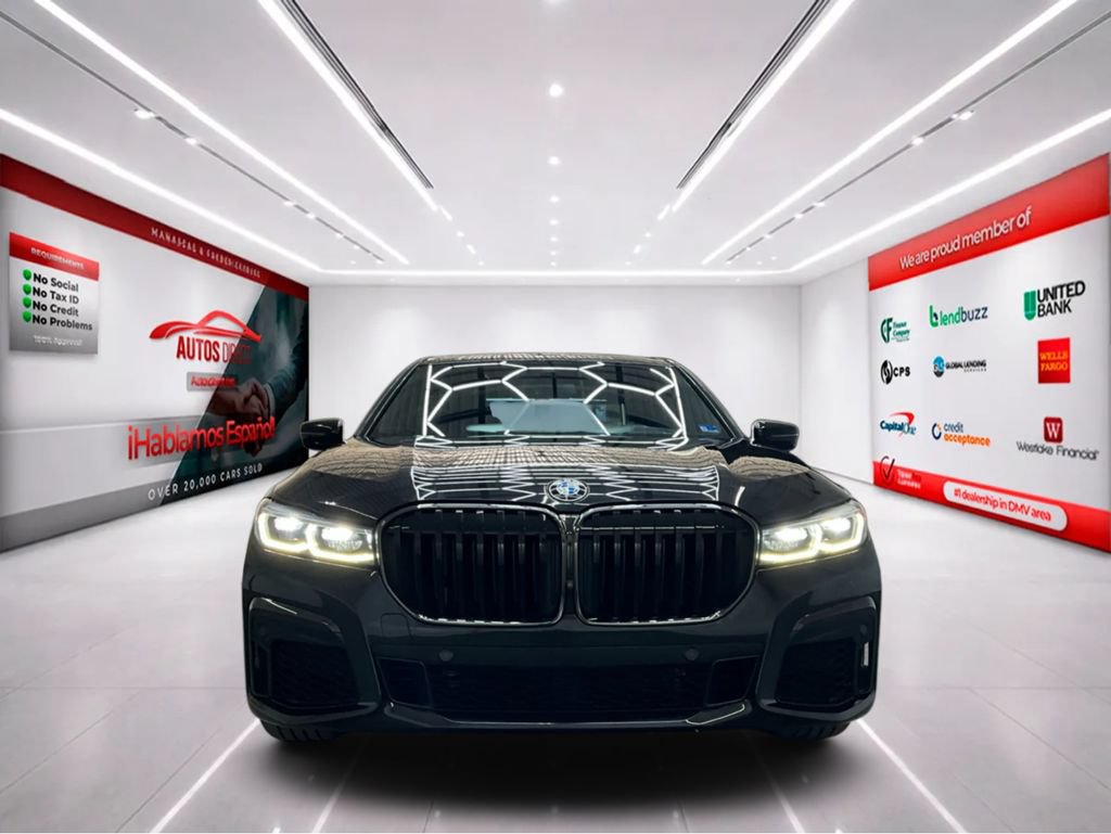 Used 2021 BMW 740i xDrive w/ M Sport Package AWD/4WD image 2