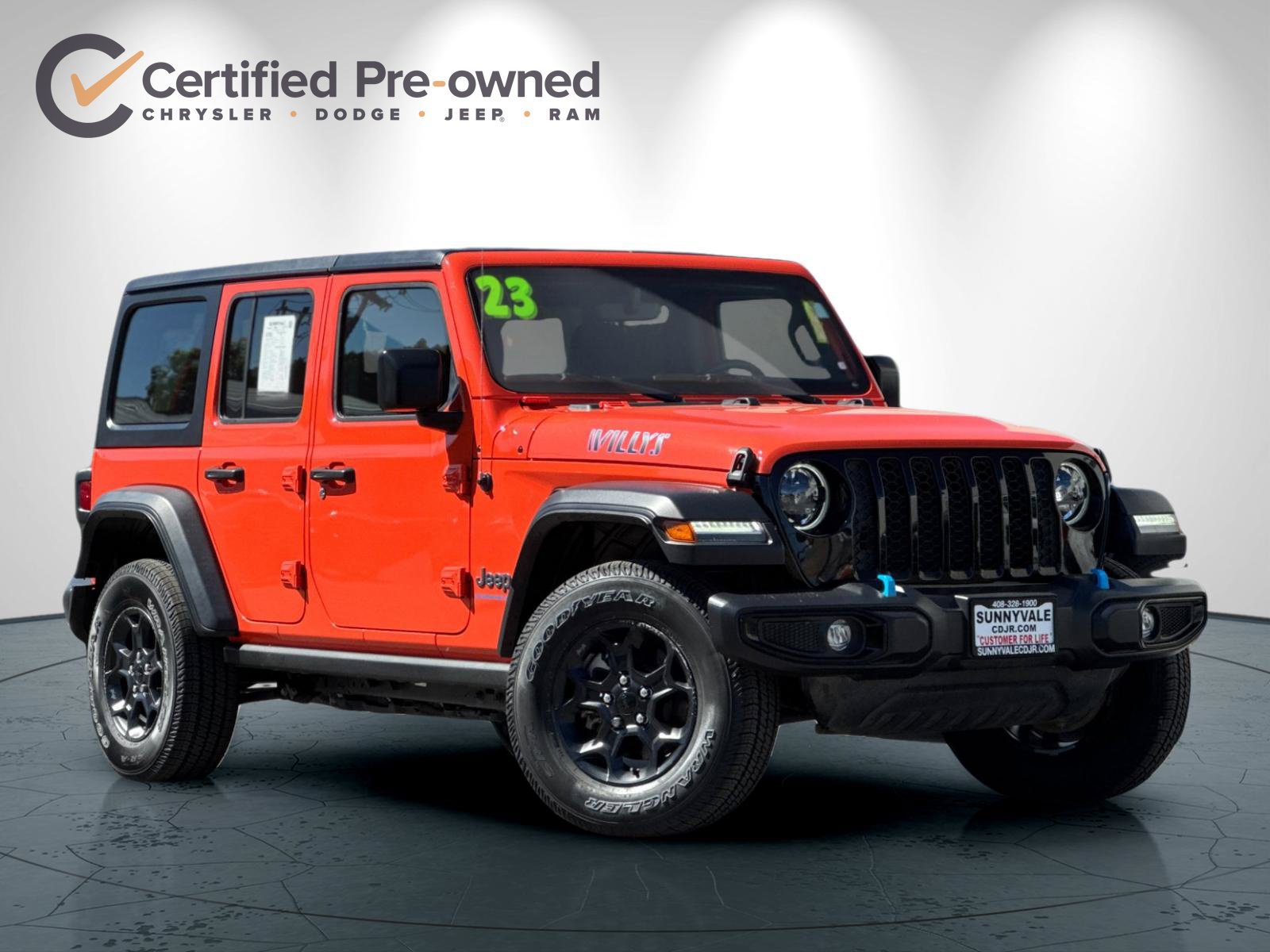 Certified 2023 Jeep Wrangler Unlimited w/ Cold Weather Group AWD/4WD image 2