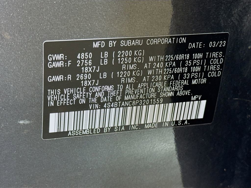 Used 2023 Subaru Outback Limited image 41