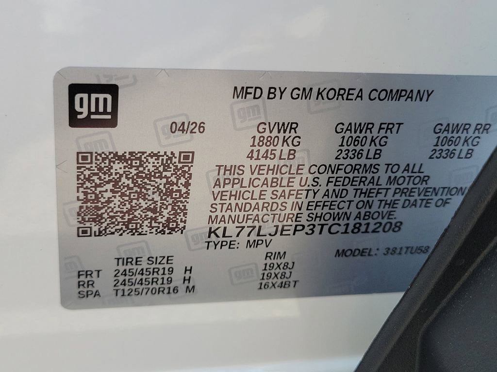 New 2026 Chevrolet Trax RS w/ Driver Confidence Package FWD image 26