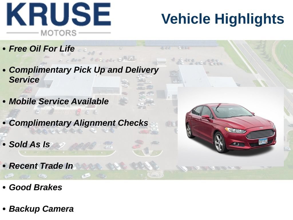 Used 2016 Ford Fusion SE w/ Equipment Group 201A FWD image 14