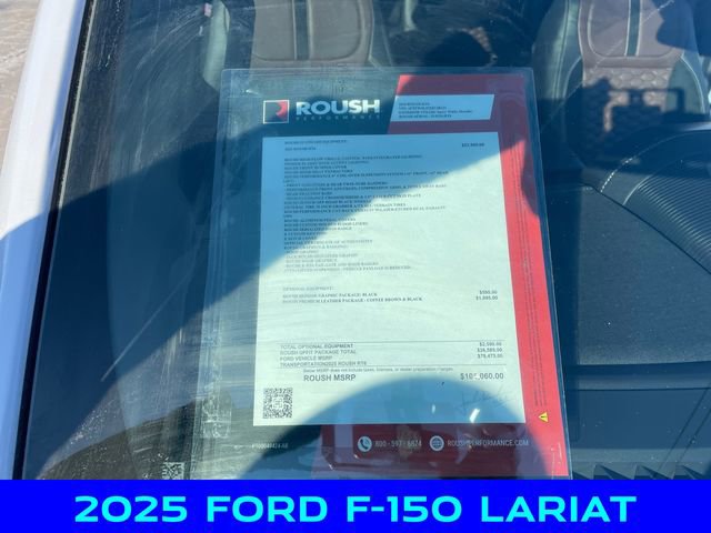New 2025 Ford F150 Lariat w/ Equipment Group 502A High image 16