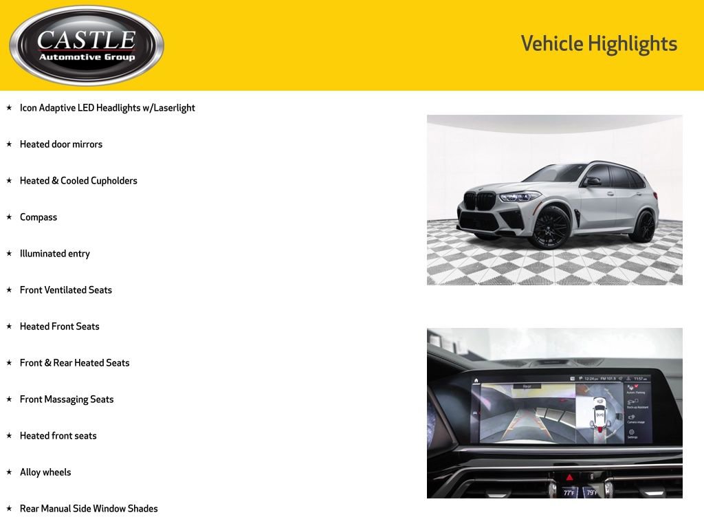 Used 2020 BMW X5 M Competition w/ Executive Package image 7