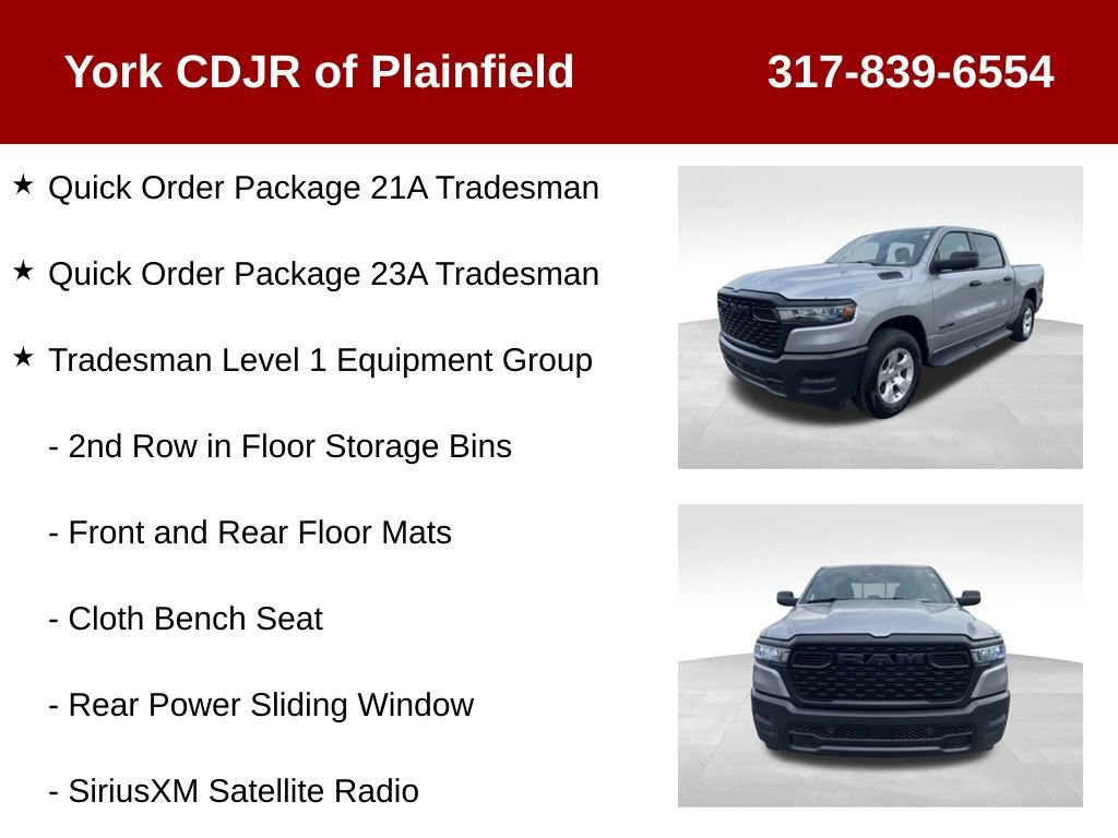 Used 2026 RAM 1500 Tradesman AWD/4WD image 6
