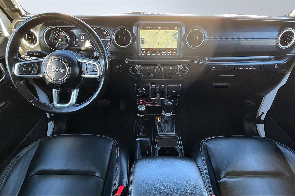 Used 2021 Jeep Wrangler Unlimited Rubicon 4xe w/ Steel Bumper Group image 17