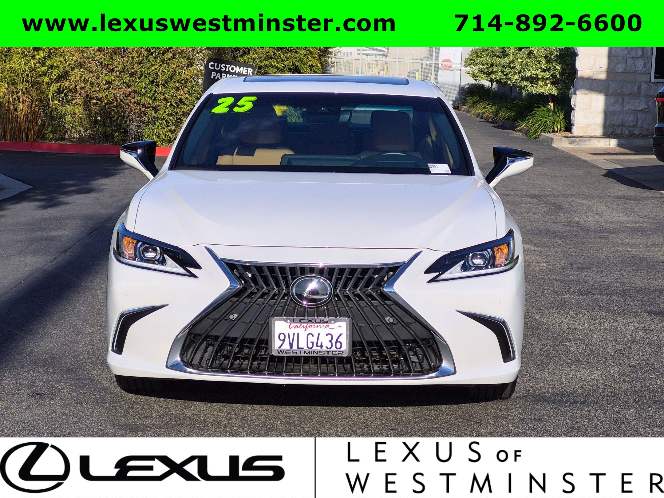 Certified 2025 Lexus ES 300h w/ Premium Package FWD image 2