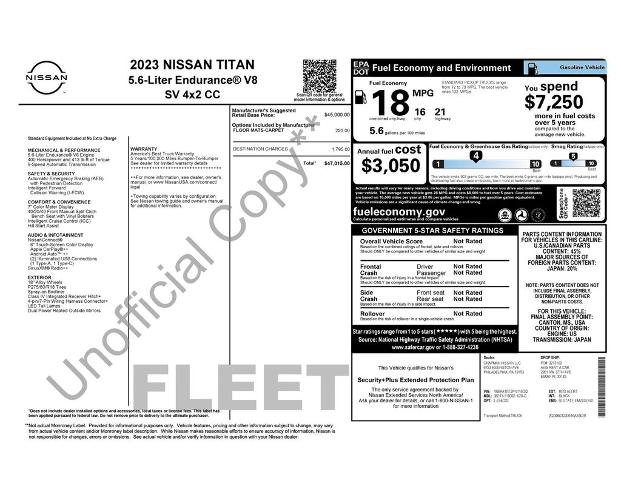 Certified 2023 Nissan Titan SV RWD image 29