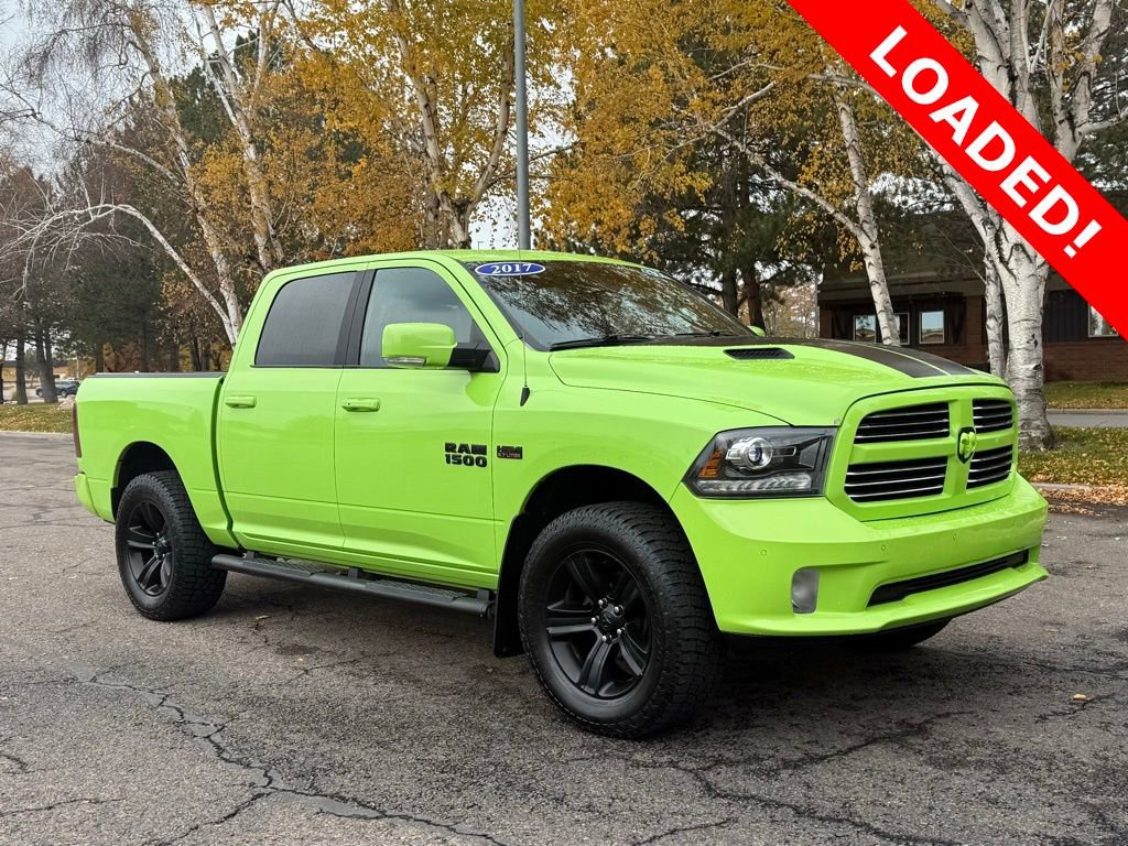 Used 2017 RAM 1500 Sport w/ Sublime Green Sport Package image 2