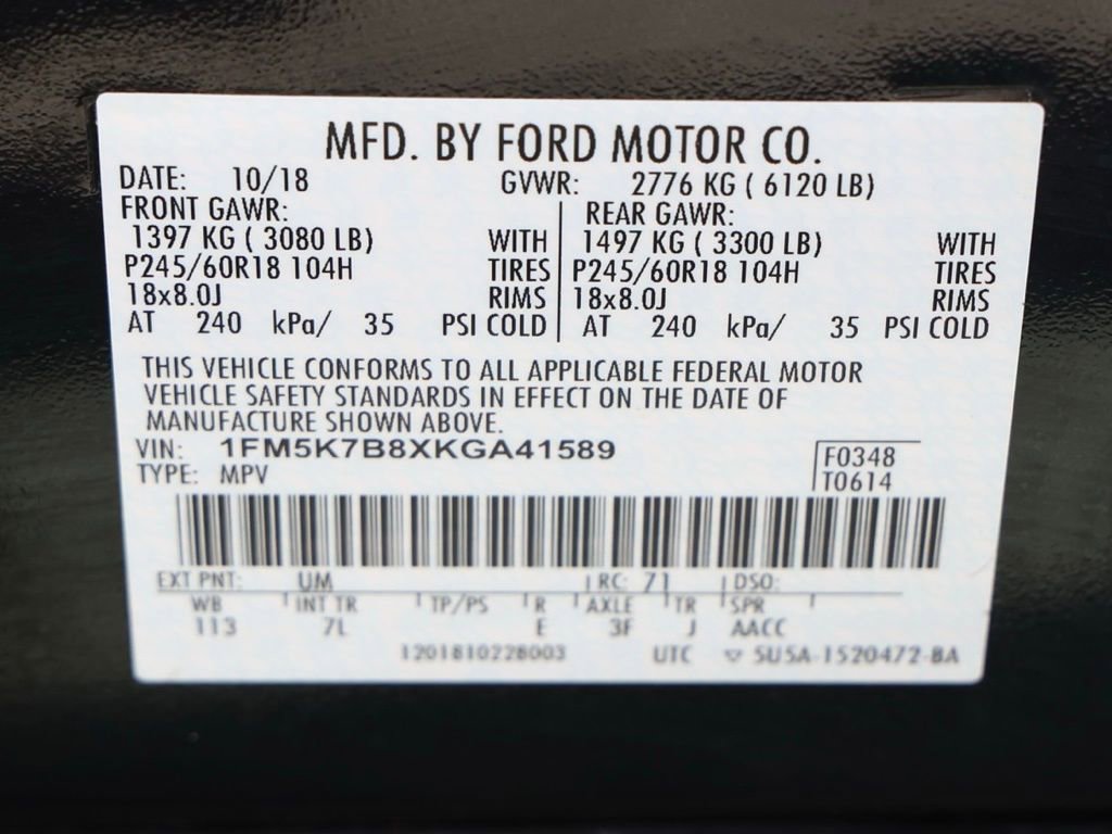 Used 2019 Ford Explorer FWD image 33