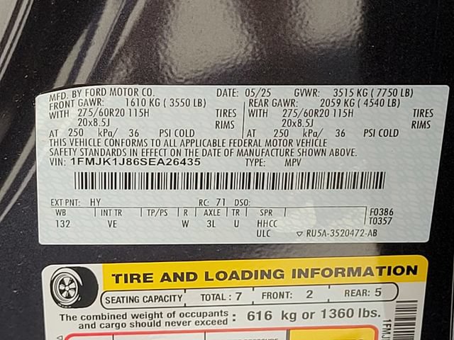 Certified 2025 Ford Expedition Max Active AWD/4WD image 18