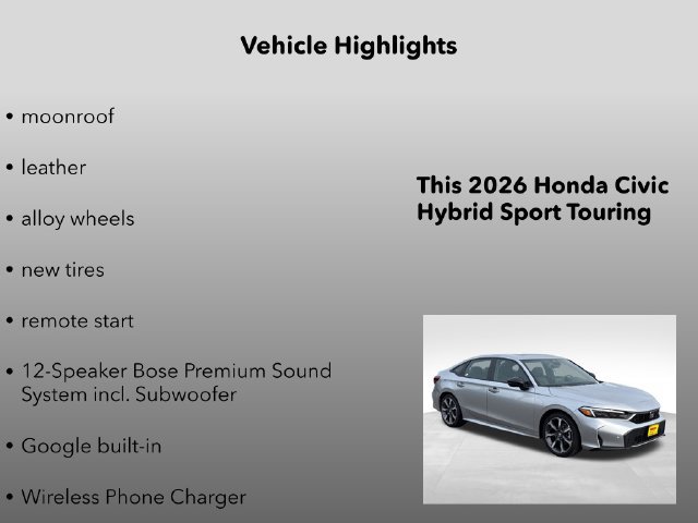 New 2026 Honda Civic Sport Touring image 15
