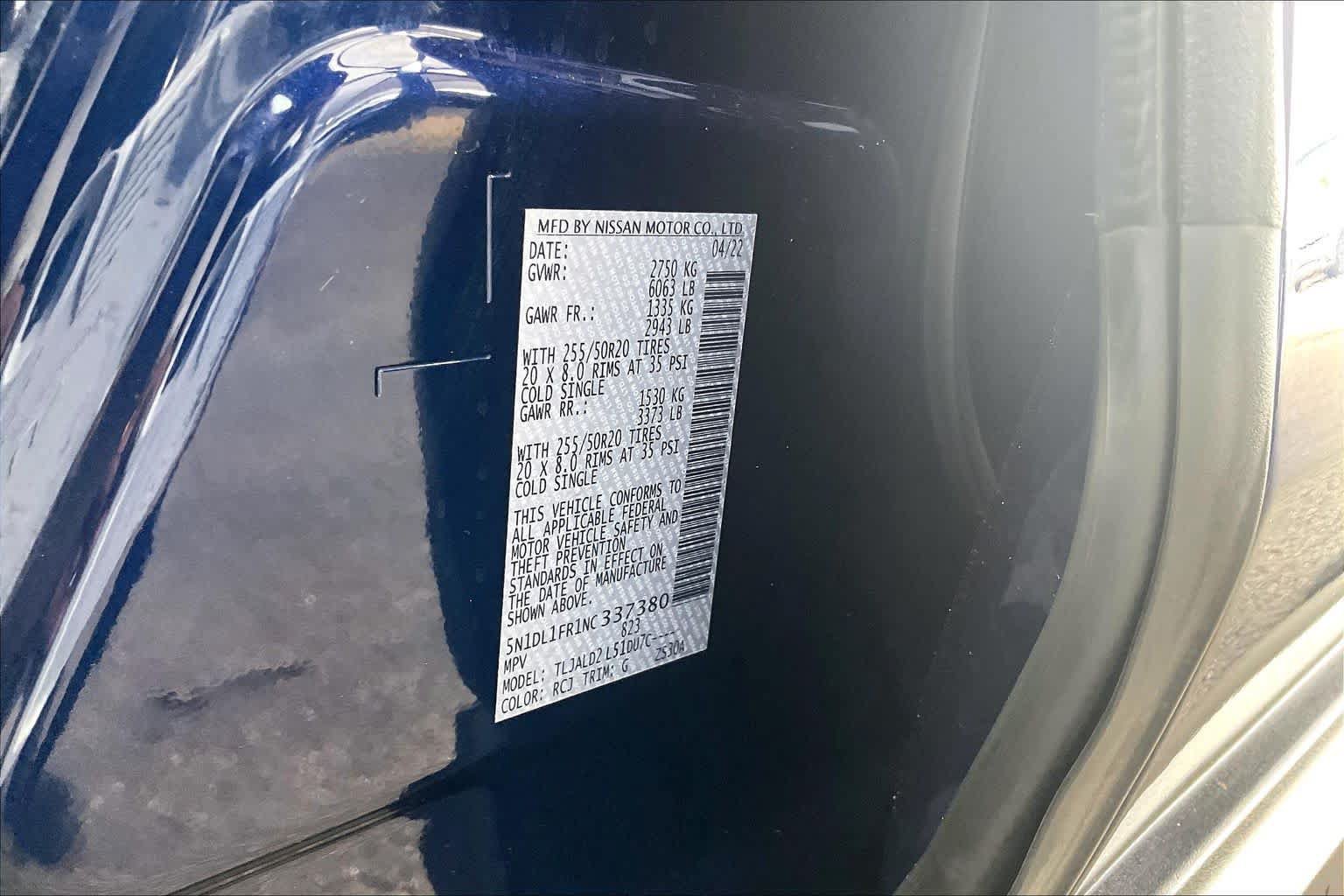 Used 2022 INFINITI QX60 Luxe w/ Cargo Package FWD image 34