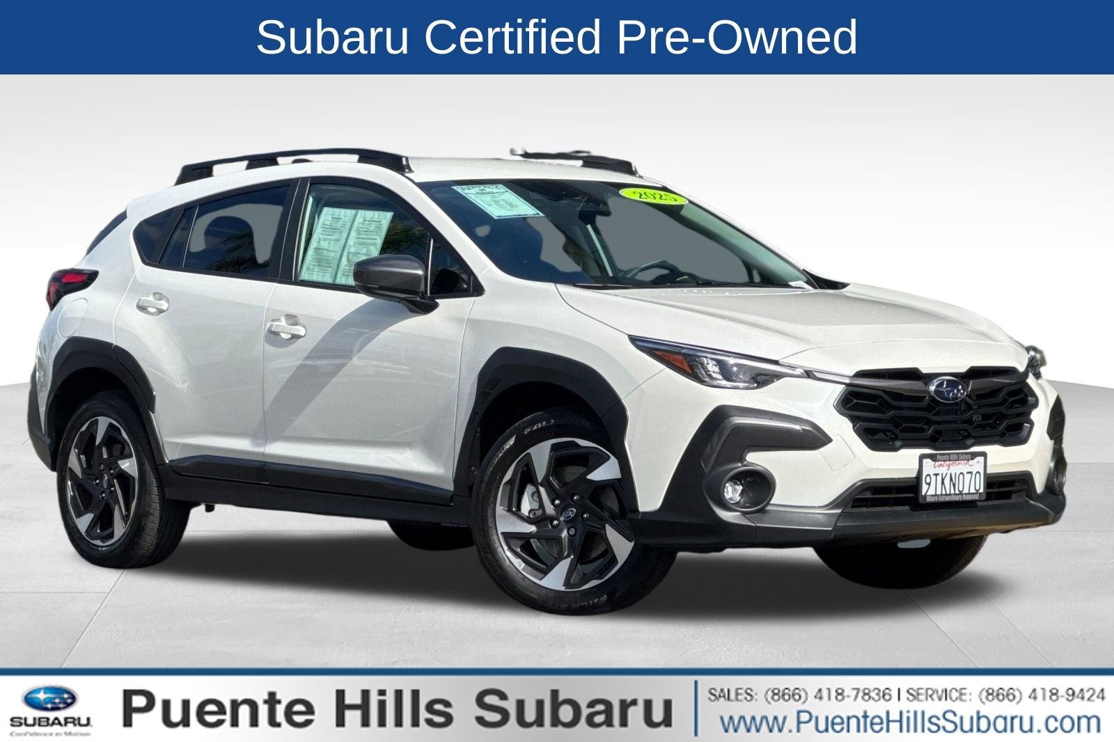 Certified 2025 Subaru Crosstrek 2.5i Limited w/ Crosstrek Mirror Package AWD/4WD image 1