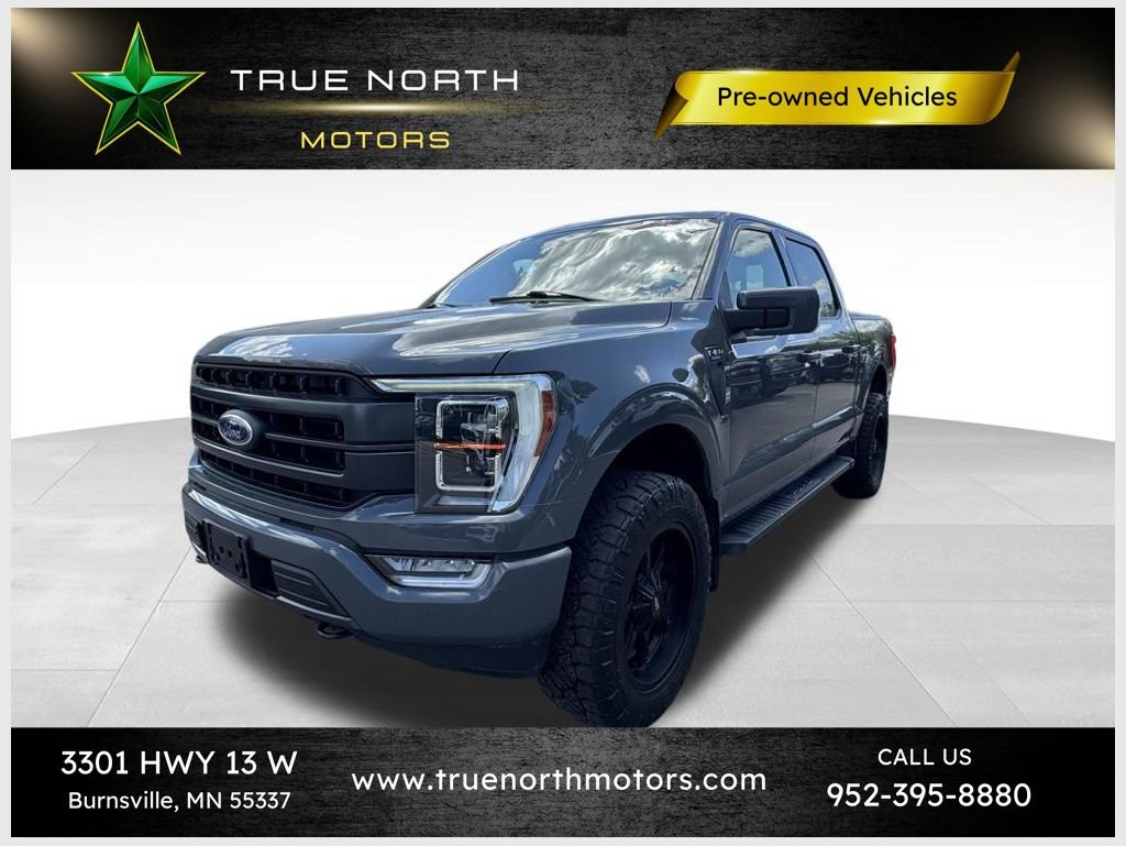 Used 2021 Ford F150 Lariat w/ Equipment Group 502A High AWD/4WD image 1