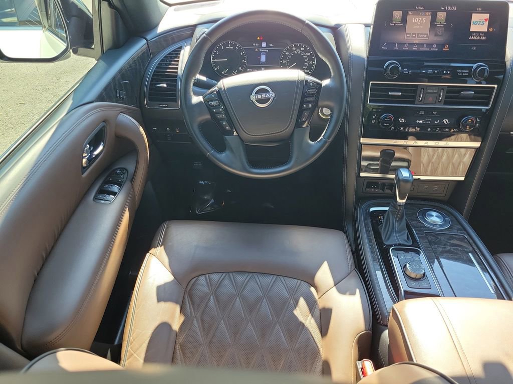 Certified 2022 Nissan Armada Platinum w/ Captain's Chairs Package image 25