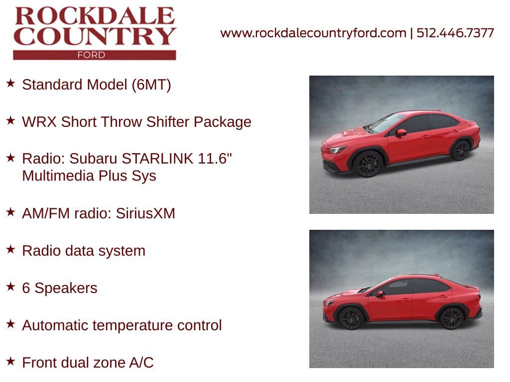 Used 2023 Subaru WRX Premium image 7