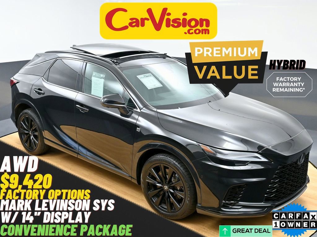 Used 2024 Lexus RX 500h F Sport w/ Convenience Package image 1