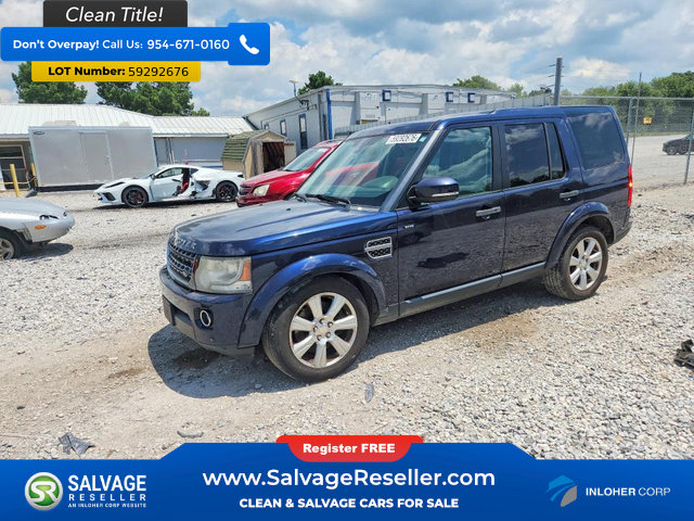 Used 2014 Land Rover LR4 HSE