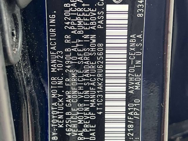 Certified 2024 Toyota Camry LE FWD image 24