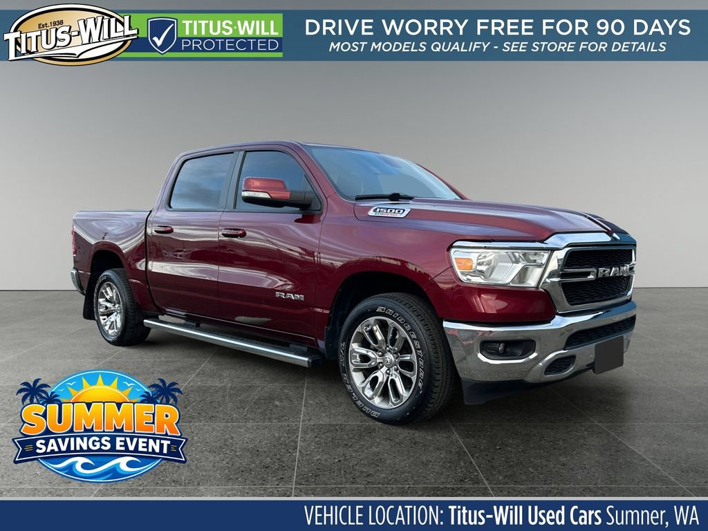 Used 2021 RAM 1500 Big Horn w/ Trailer Tow Group
