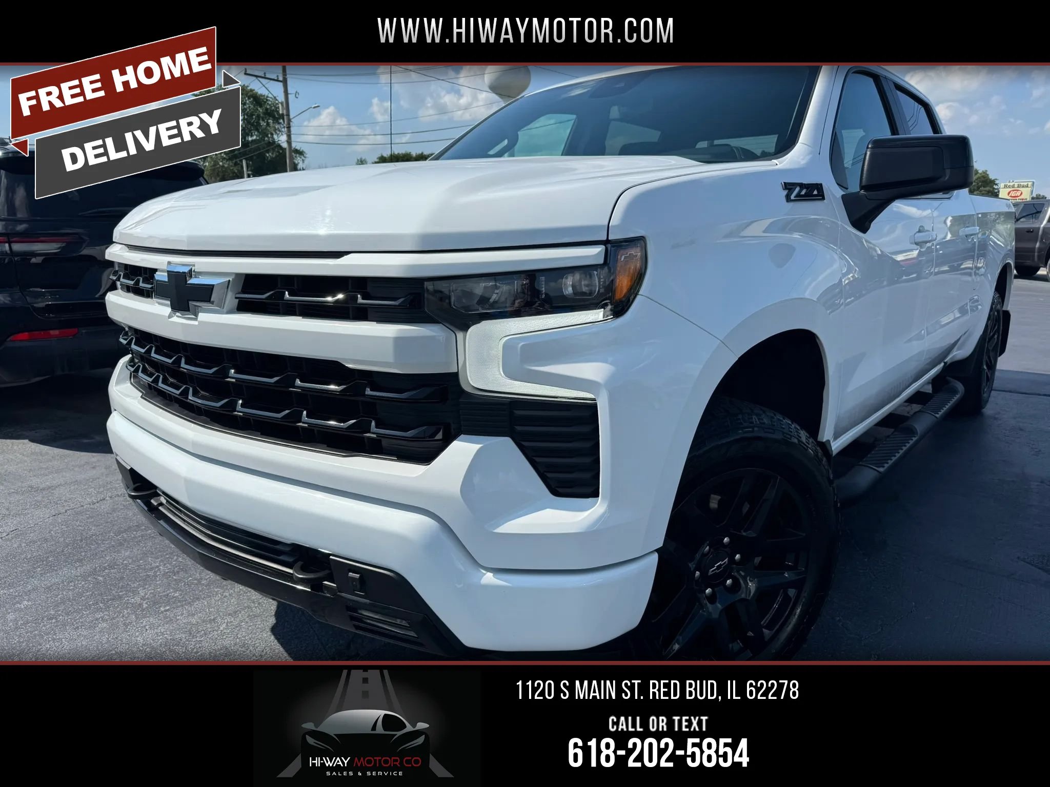 Used 2024 Chevrolet Silverado 1500 RST w/ Dark Appearance Package AWD/4WD image 1