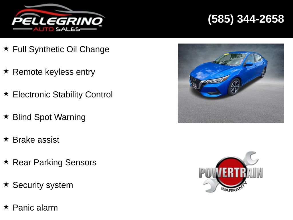 Used 2020 Nissan Sentra SV FWD image 4
