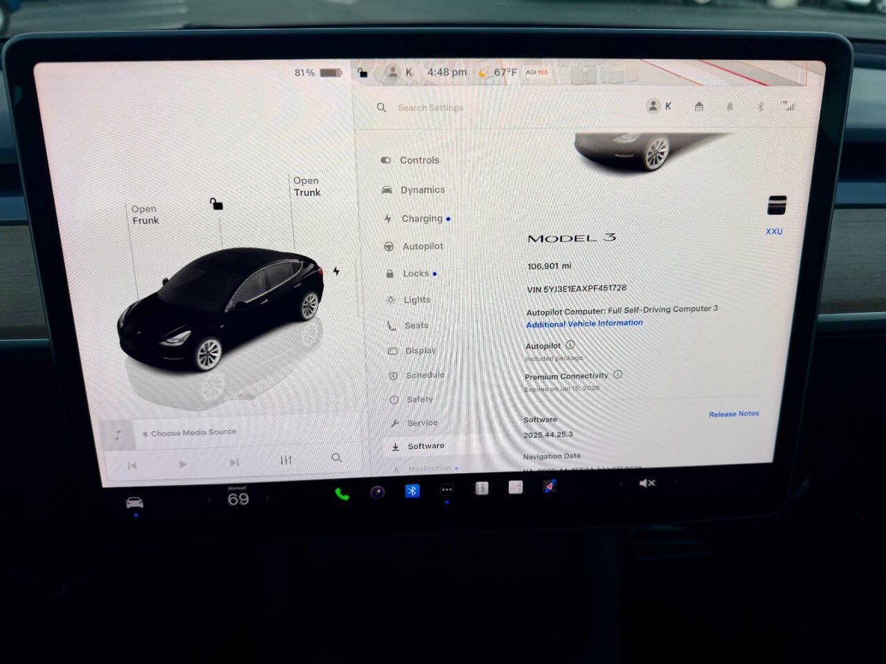 Used 2023 Tesla Model 3 Standard Range RWD image 12