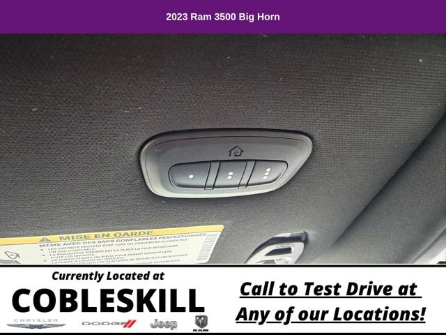Used 2023 RAM 3500 Big Horn w/ Level B Equipment Group image 31
