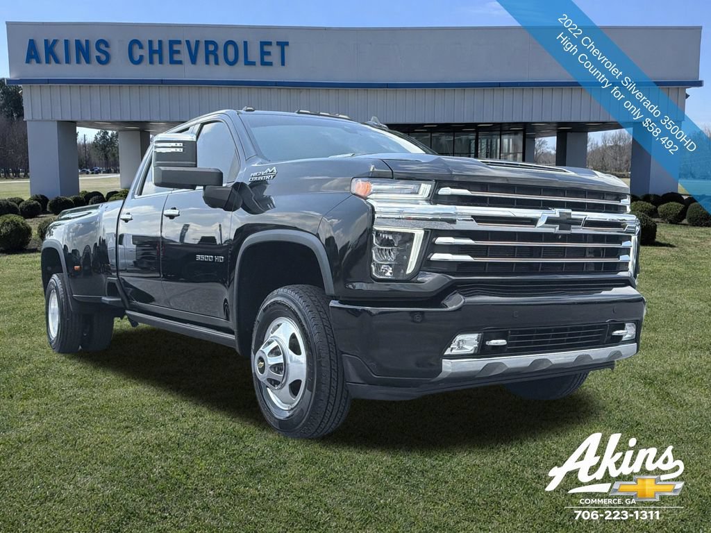 Used 2022 Chevrolet Silverado 3500 High Country AWD/4WD image 9