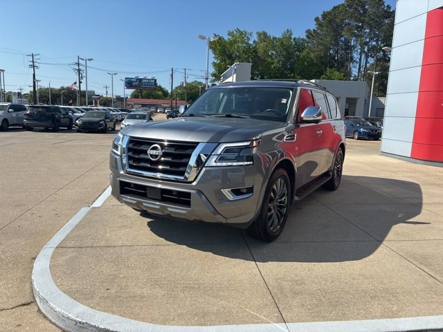 Used 2021 Nissan Armada Platinum w/ Captain's Chairs Package image 3