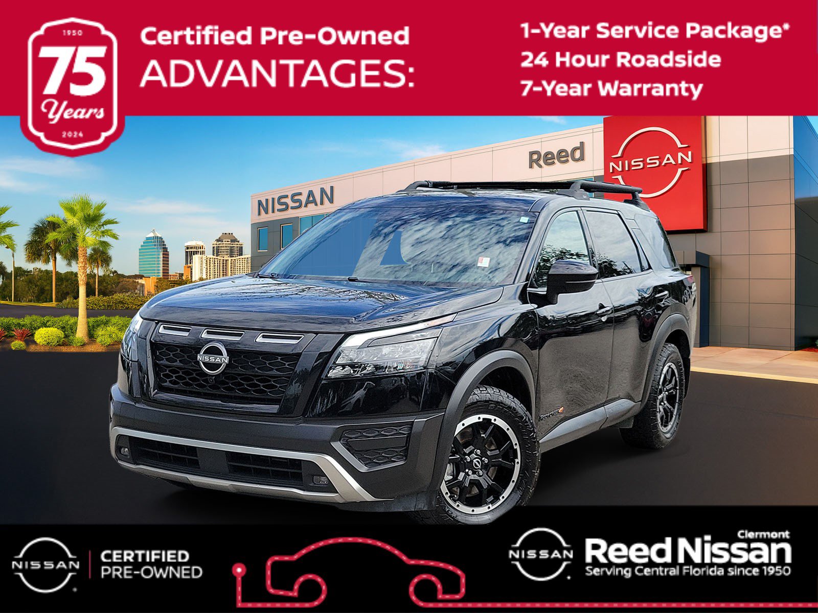 Certified 2023 Nissan Pathfinder Rock Creek AWD/4WD image 1