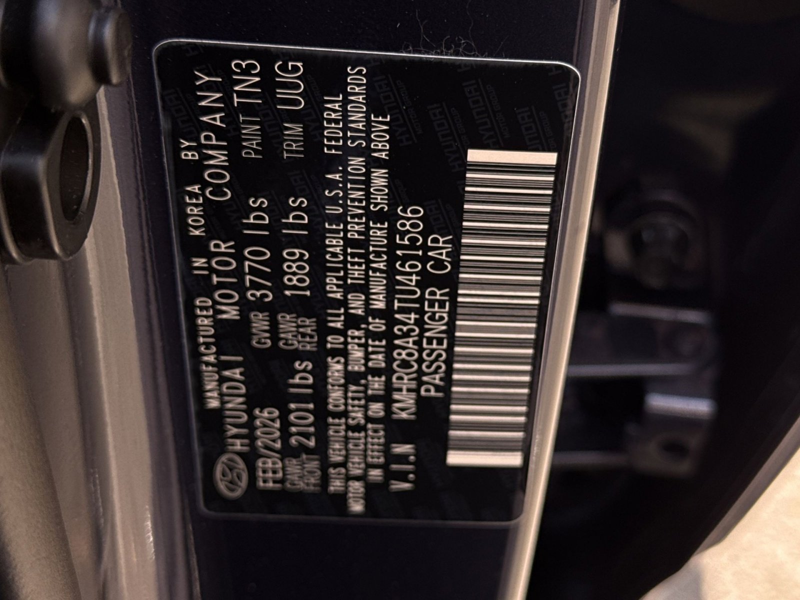 New 2026 Hyundai Venue SEL FWD image 28