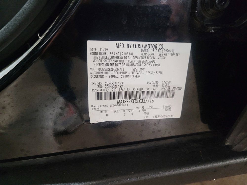 Used 2020 Ford EcoSport Titanium FWD image 33