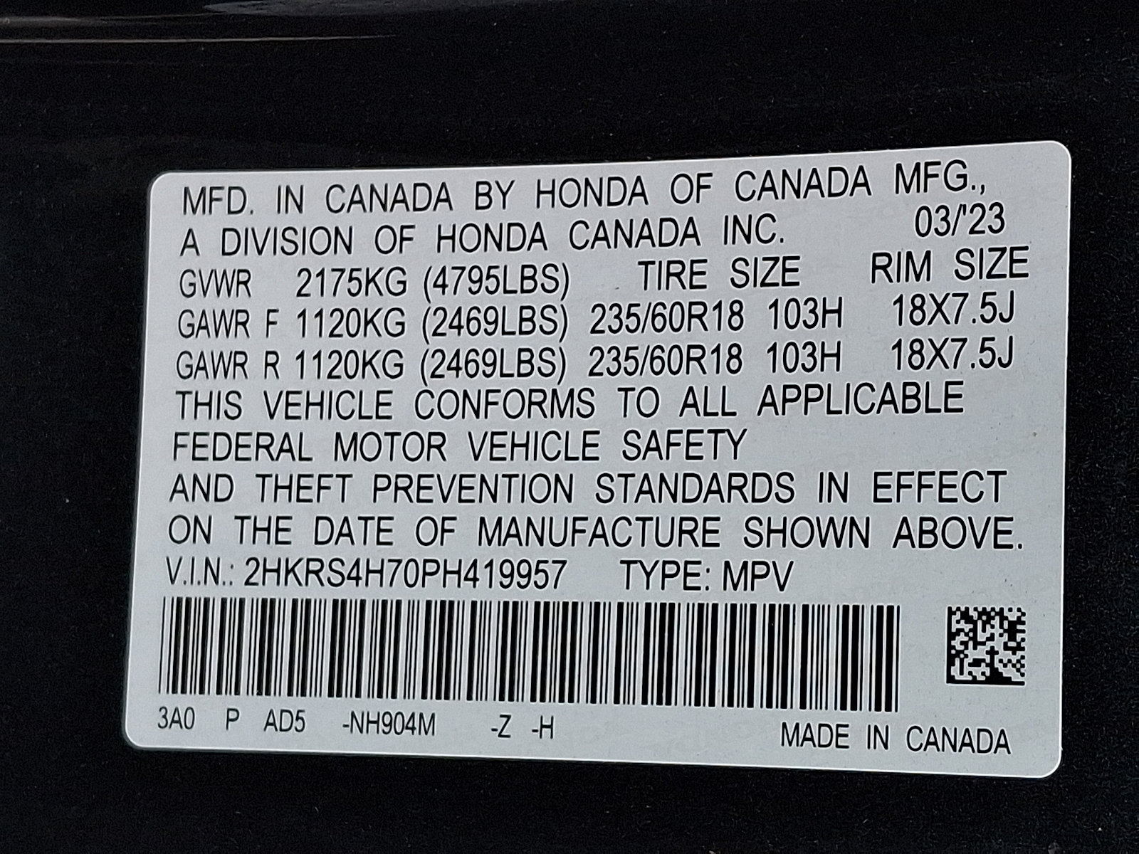 Used 2023 Honda CR-V EX-L image 26