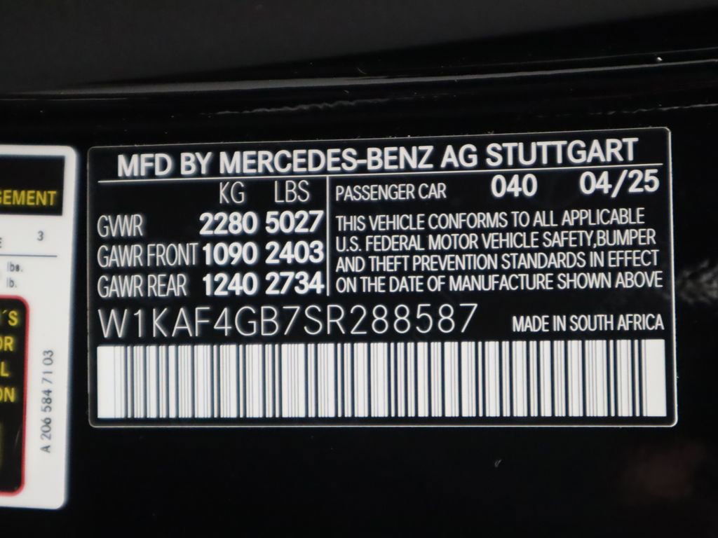 Certified 2025 Mercedes-Benz C 300 Sedan image 34