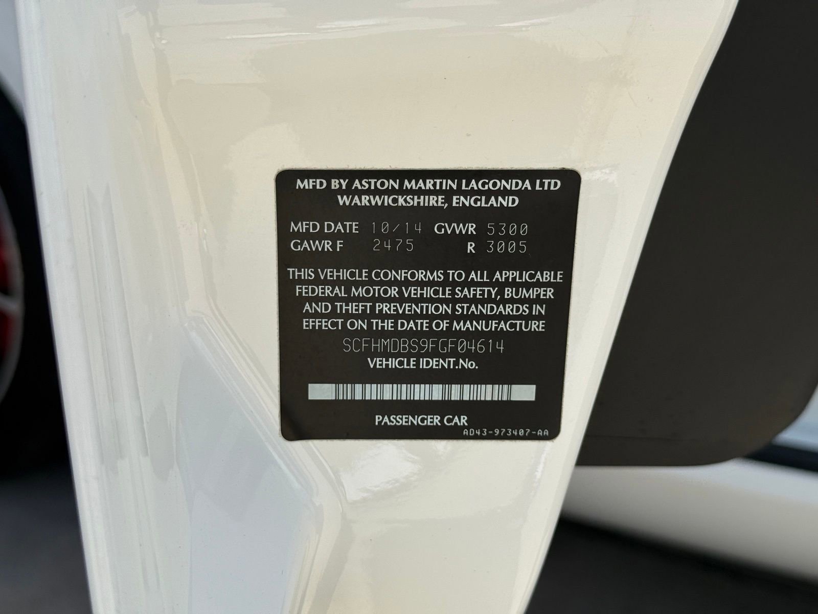 Used 2015 Aston Martin Rapide S image 33
