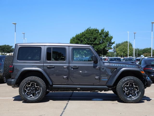 Used 2021 Jeep Wrangler Unlimited Rubicon 4xe w/ Steel Bumper Group AWD/4WD image 3