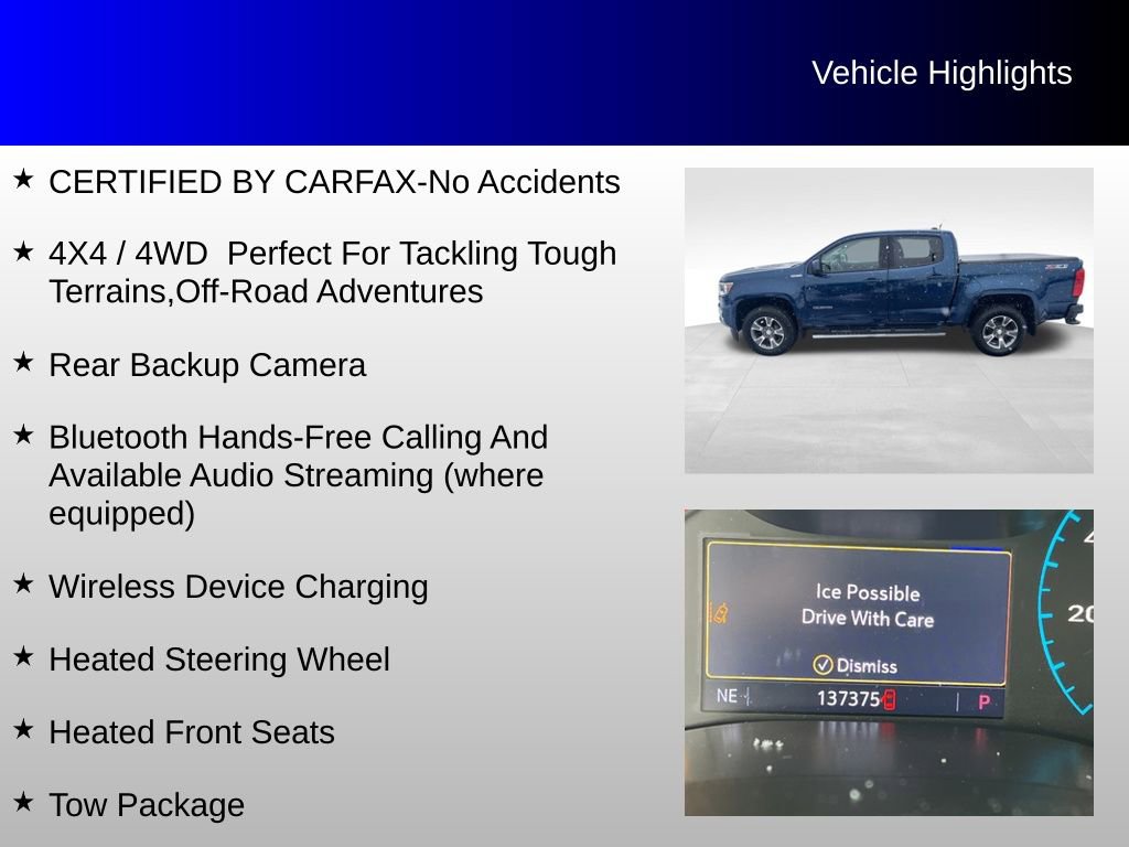 Used 2020 Chevrolet Colorado Z71 w/ Safety Package image 4